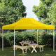 Vidaxl Party Tent Roof 270 g m² 4x3 m jaune