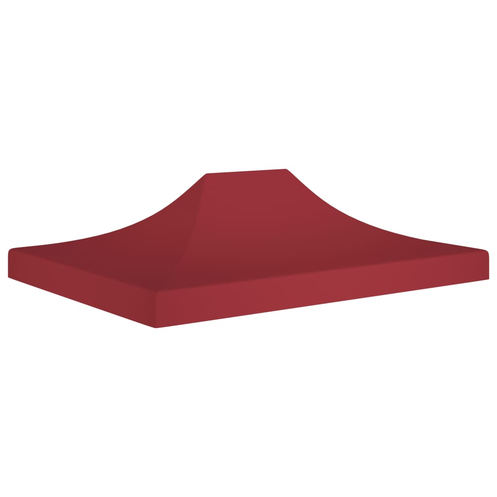 Vidaxl Party Tent Roof 270 g m² 4,5x3 m Bordeaux rouge
