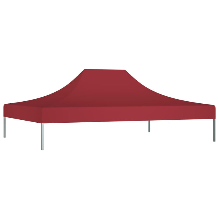 Vidaxl Party Tent Roof 270 g m² 4,5x3 m Bordeaux rouge