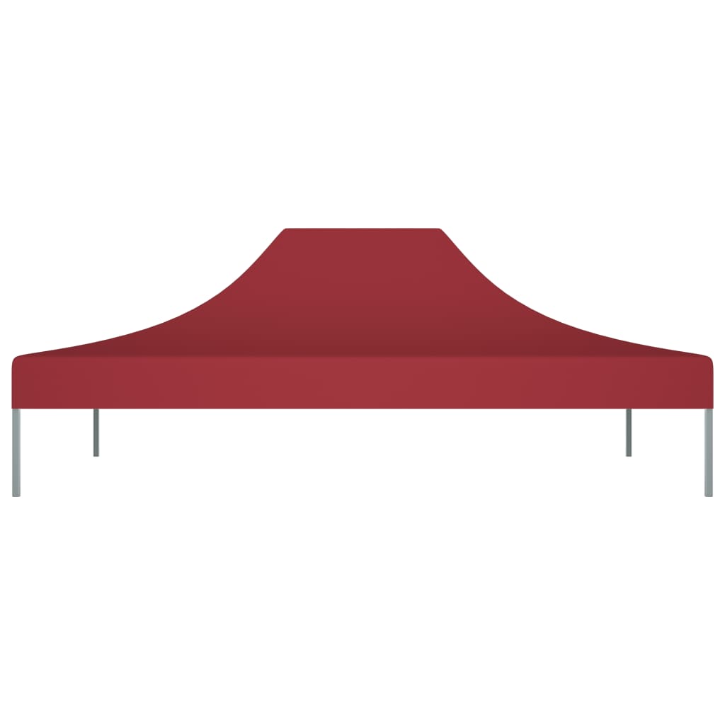 Vidaxl Party Tent Roof 270 g m² 4,5x3 m Bordeaux rouge