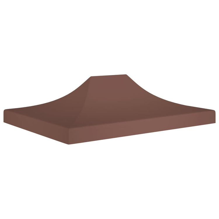 Vidaxl Party Tent Roof 270 g m² 4,5x3 m brun