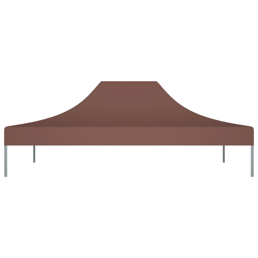 Vidaxl Party Tent Roof 270 g m² 4,5x3 m brun