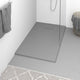 Bac de douche Vidaxl 120x70 cm SMC Gray