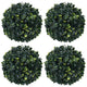 Vidaxl kunstbuxus bulbes 4 pcs 12 cm