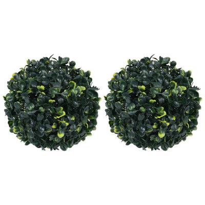 Vidaxl kunstbuxus bulbes 2 pcs 22 cm