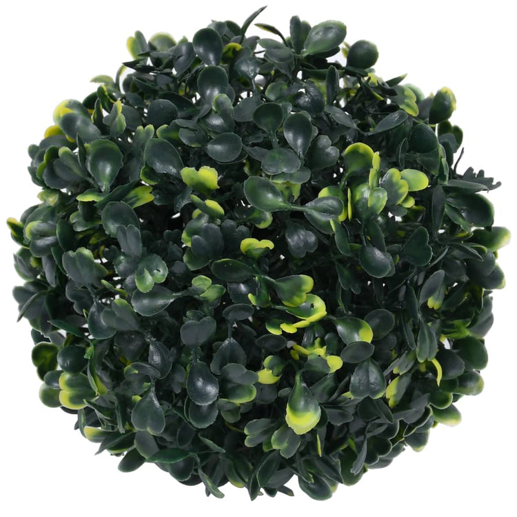 Vidaxl kunstbuxus bulbes 2 pcs 22 cm