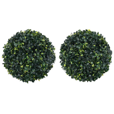 Vidaxl kunstbuxus bulbes 2 pcs 45 cm