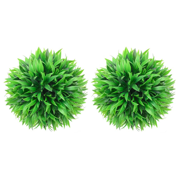 Vidaxl kunstbuxus bulbes 2 pcs 30 cm