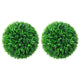 Vidaxl kunstbuxus bulbes 2 pcs 38 cm