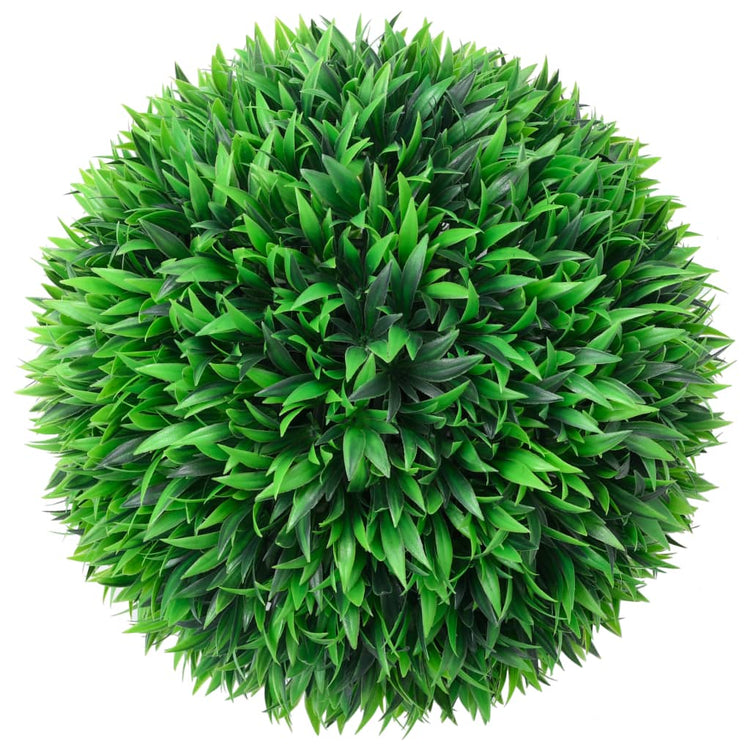 Vidaxl kunstbuxus bulbes 2 pcs 38 cm