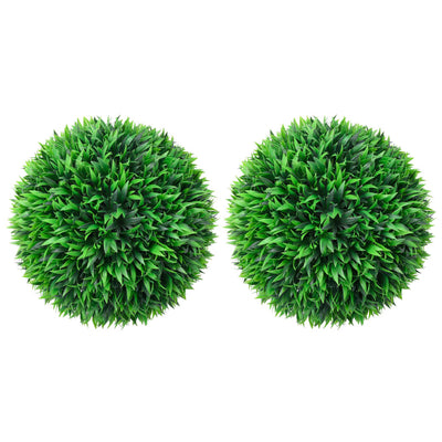 Vidaxl kunstbuxus bulbes 2 pcs 47 cm
