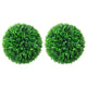 Vidaxl kunstbuxus bulbes 2 pcs 47 cm