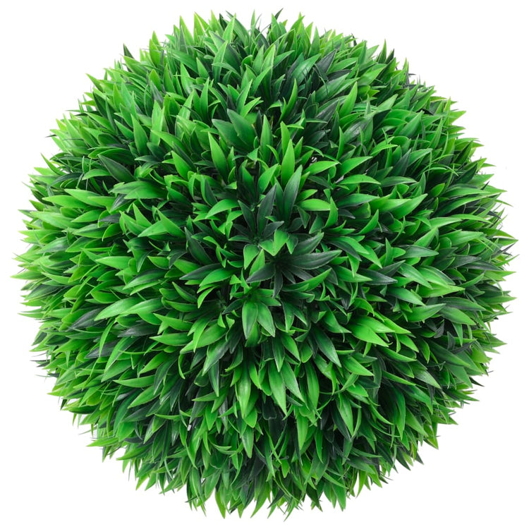 Vidaxl kunstbuxus bulbes 2 pcs 47 cm