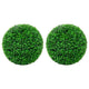 Vidaxl Kunstbuxus Bulbes 2 ST 55 cm