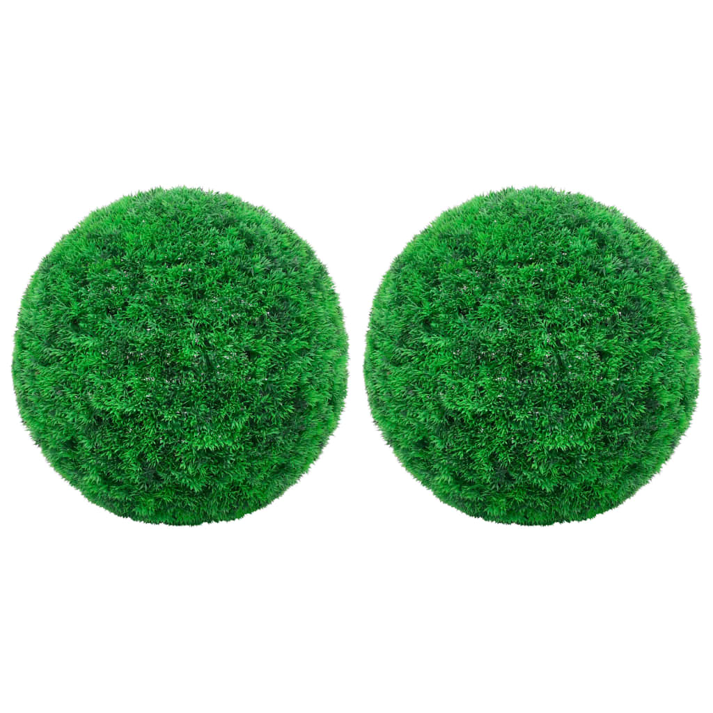 Vidaxl kunstbuxus bulbes 2 pcs 27 cm