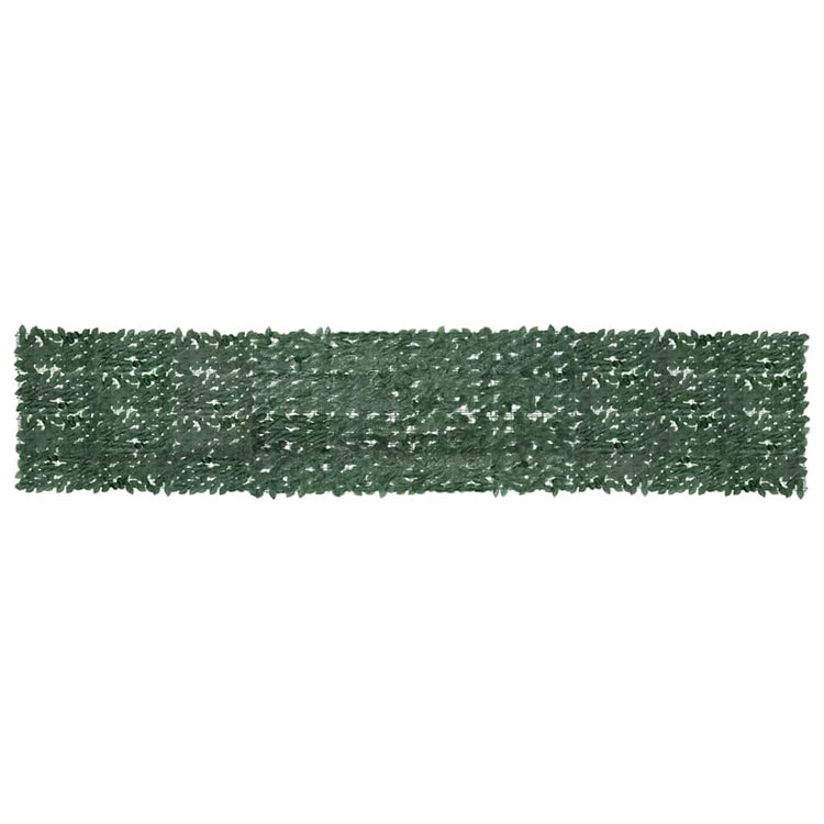 Écran de balcon Vidaxl avec feuilles vert foncé 500x100 cm