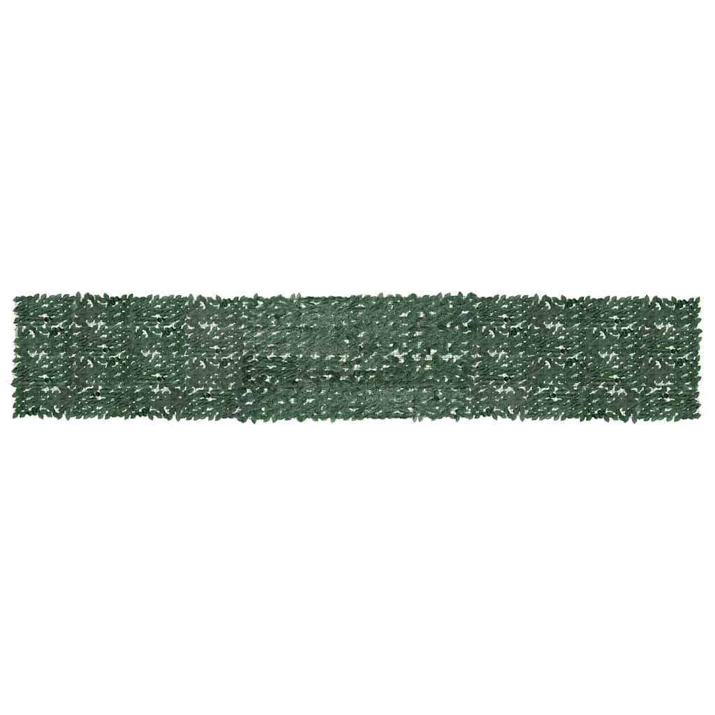 Écran de balcon Vidaxl avec feuilles vert foncé 600x100 cm