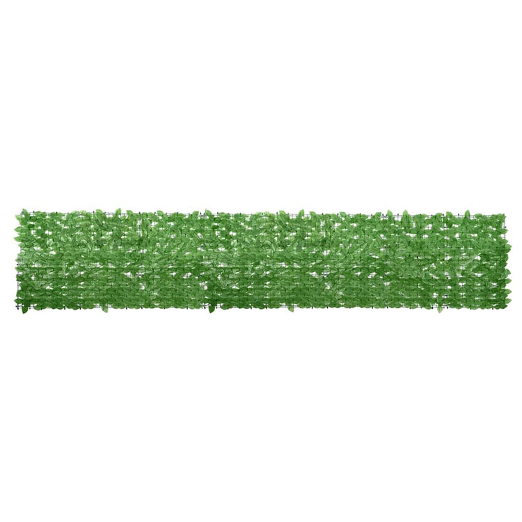 Écran de balcon Vidaxl avec feuilles vertes 400x75 cm