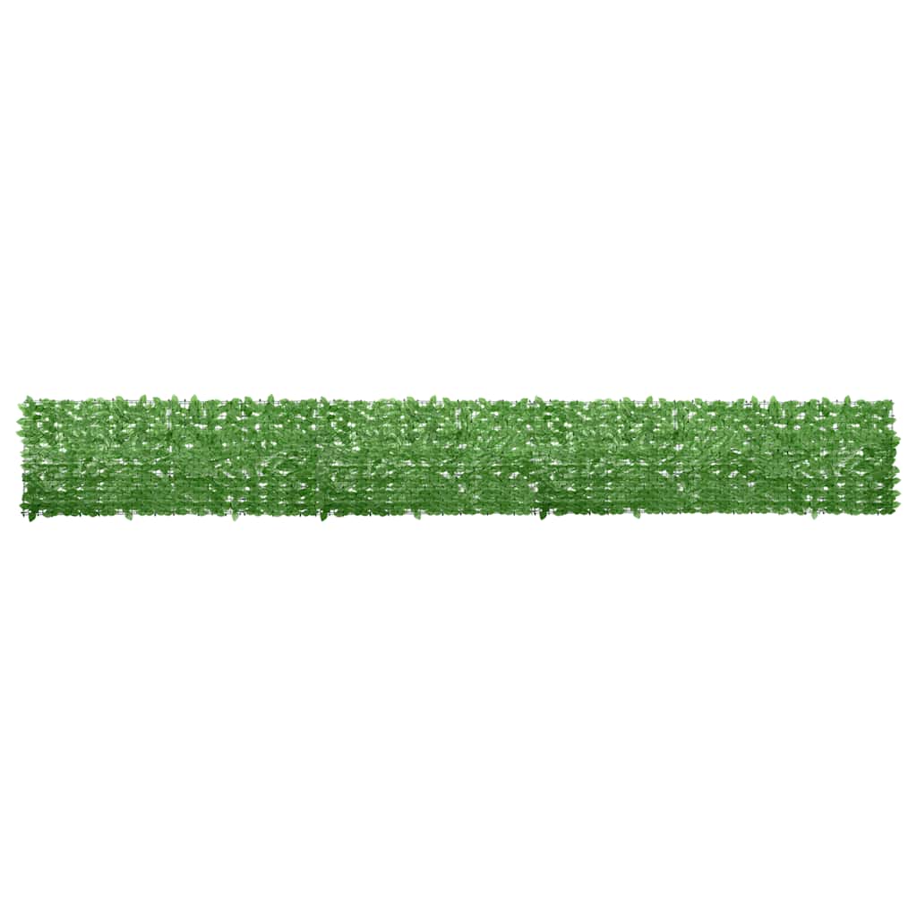 Écran de balcon Vidaxl avec feuilles vertes 600x75 cm