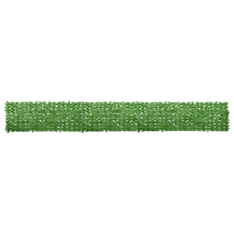 Écran de balcon Vidaxl avec feuilles vertes 600x75 cm