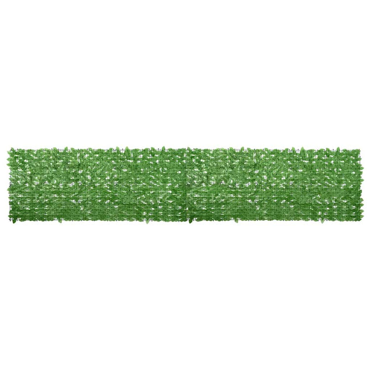 Écran de balcon Vidaxl avec feuilles vertes 500x100 cm
