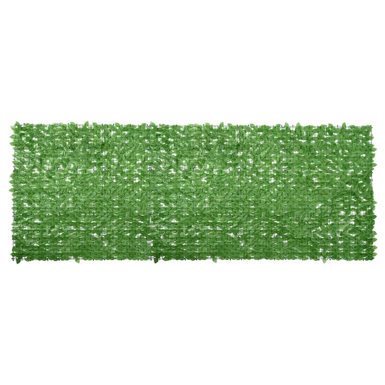 Écran de balcon Vidaxl avec feuilles vertes 400x150 cm