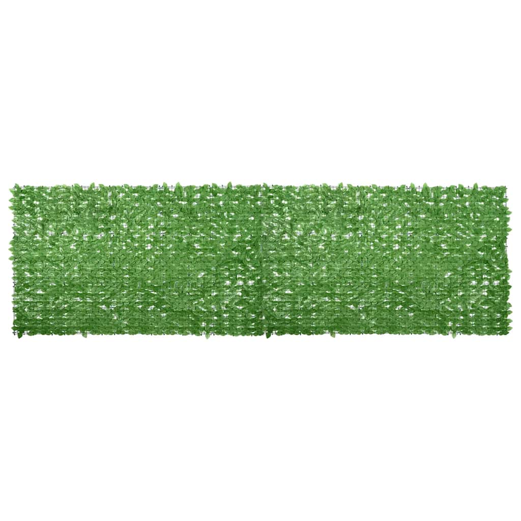 Écran de balcon Vidaxl avec feuilles vertes 500x150 cm