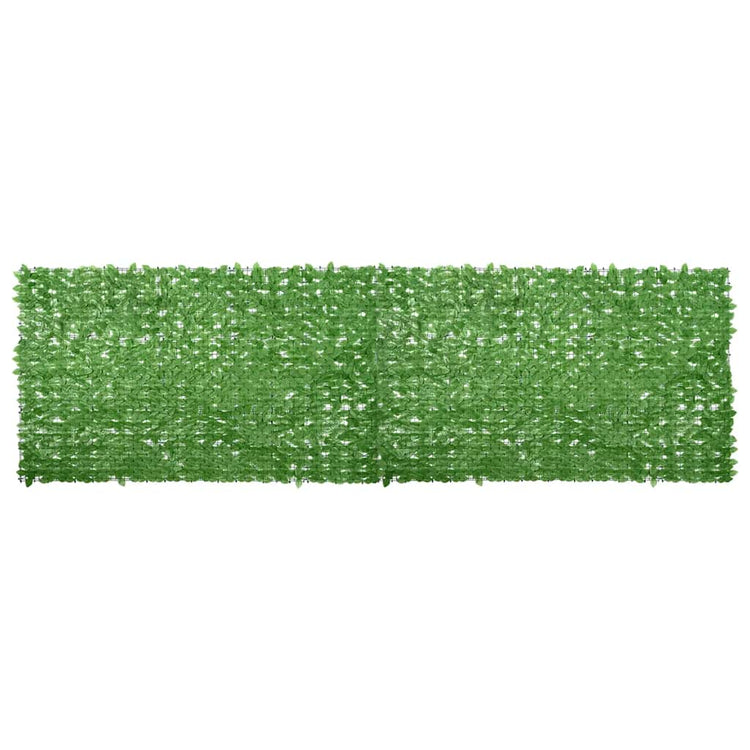 Écran de balcon Vidaxl avec feuilles vertes 500x150 cm