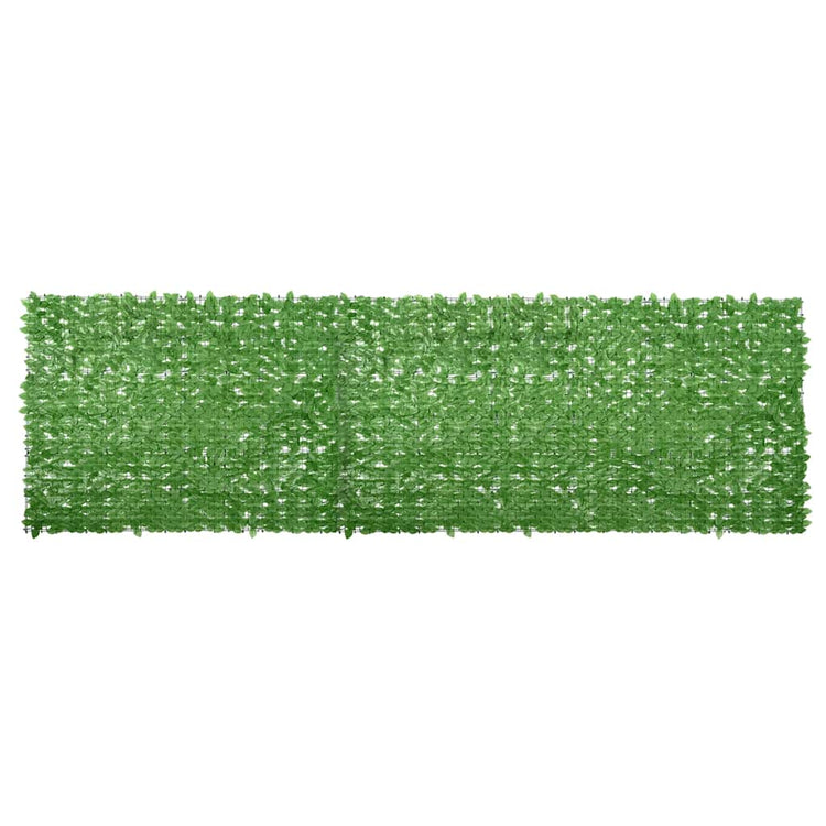 Écran de balcon Vidaxl avec feuilles vertes 600x150 cm