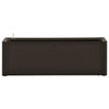 Vidaxl Planter High avec système auto-employé 100x43x33 cm mokka