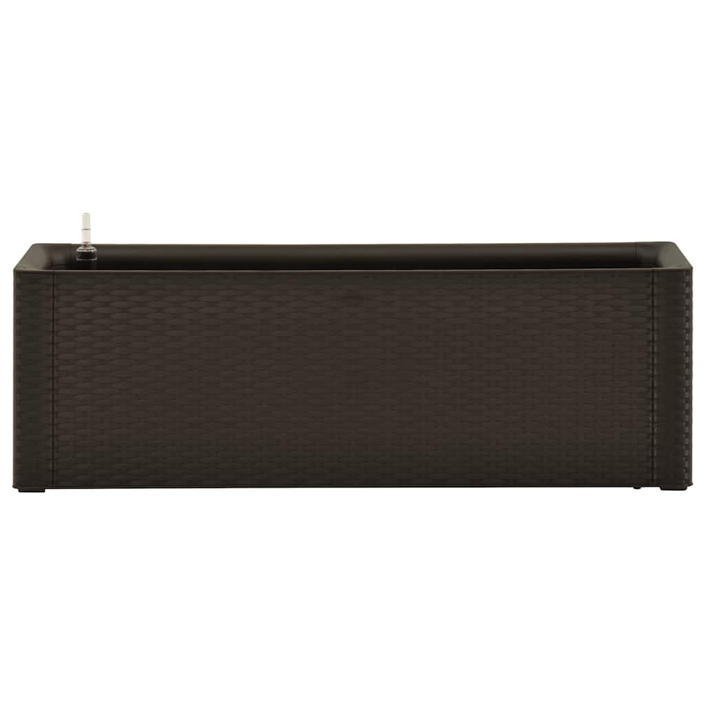 Vidaxl Planter High avec système auto-employé 100x43x33 cm mokka
