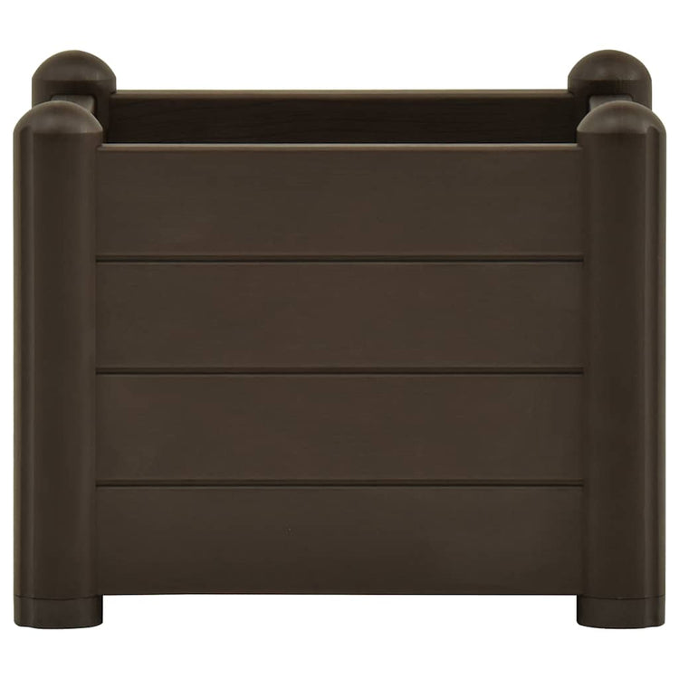 INSERT PLANTER VIDAXL 43X43X35 CM PP MOKKA