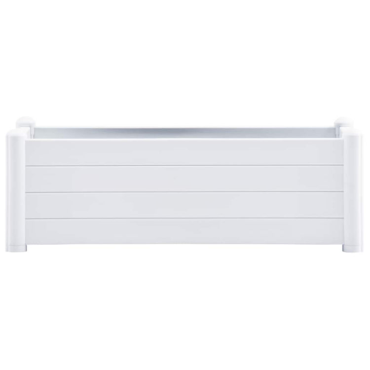 Vidaxl Planning Box Souget 100x43x35 cm pp blanc