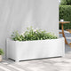 Vidaxl Planning Box Souget 100x43x35 cm pp blanc