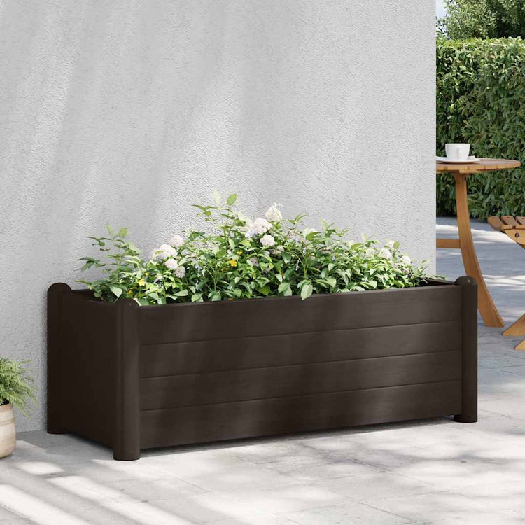 Vidaxl Planning Box Souget 100x43x35 cm pp mokka