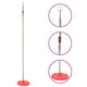 Vidaxl Dish Swing 200 cm rouge
