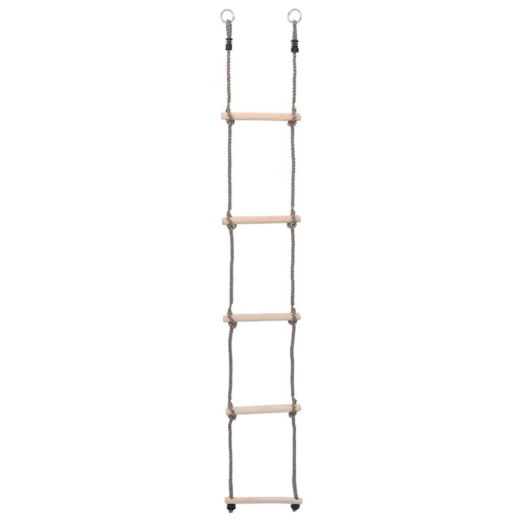 Échelle vidaxl avec 5 sports de pin solide 210 cm
