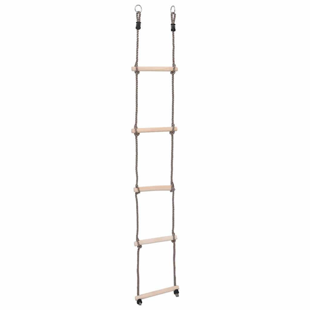 Échelle vidaxl avec 5 sports de pin solide 210 cm