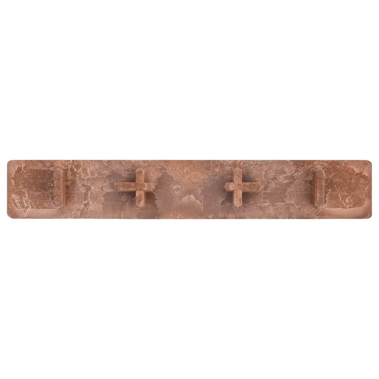 Capeur de couverture de terrasse vidaxl 10 st plastique marron