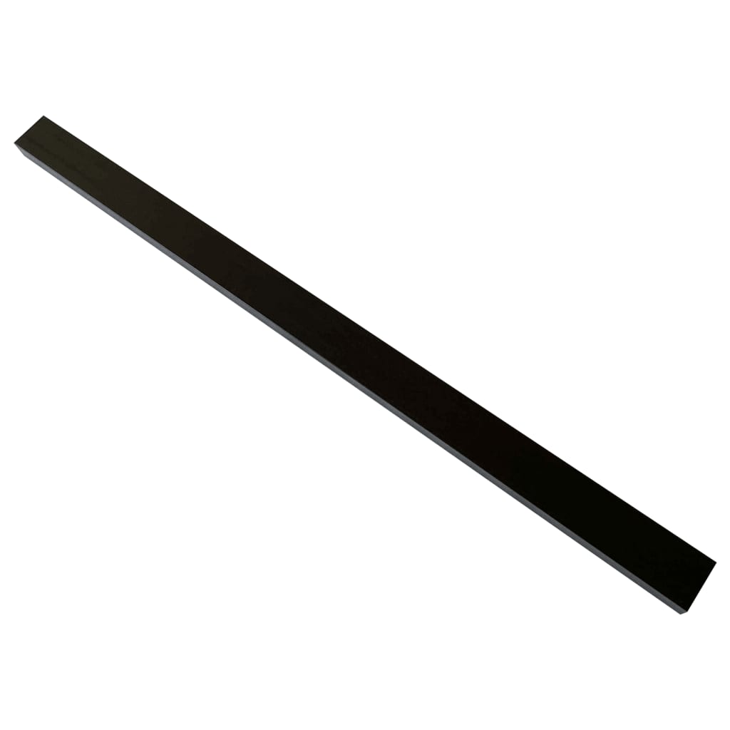 Vidaxl UnderCommon 6 St 170x8.5x4,5 cm HKC noir
