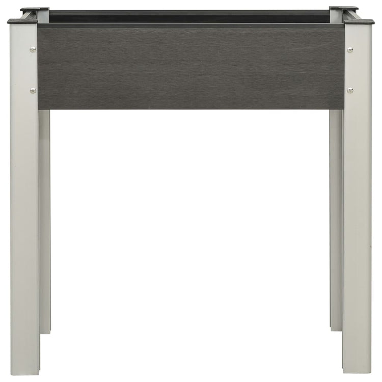 Vidaxl Planter surélevé 75x40x75 cm HKC Gray