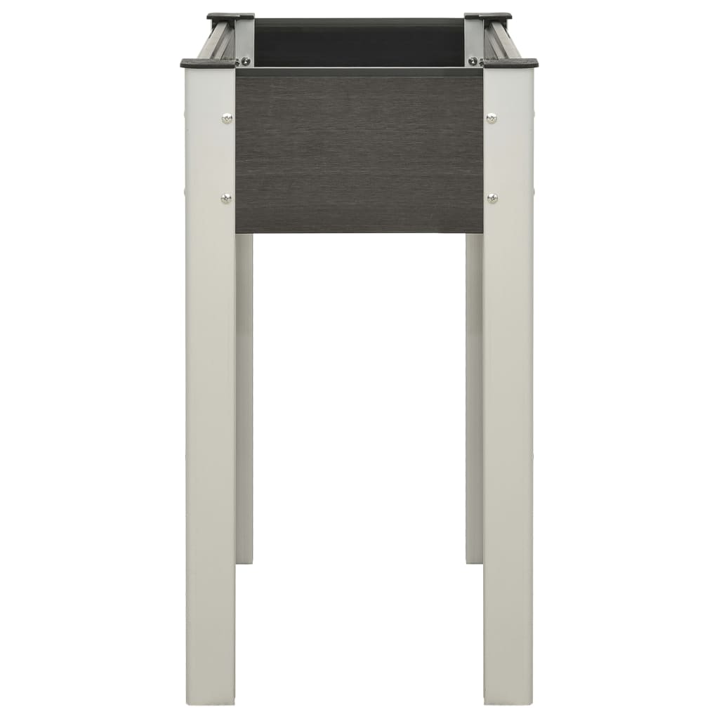 Vidaxl Planter surélevé 75x40x75 cm HKC Gray