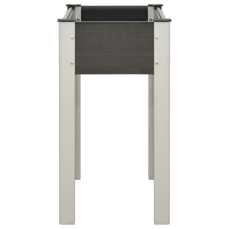 Vidaxl Planter surélevé 75x40x75 cm HKC Gray
