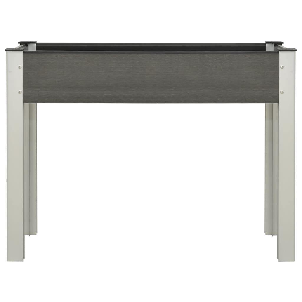 Vidaxl Planter surélevé 100x40x75 cm HKC Gray