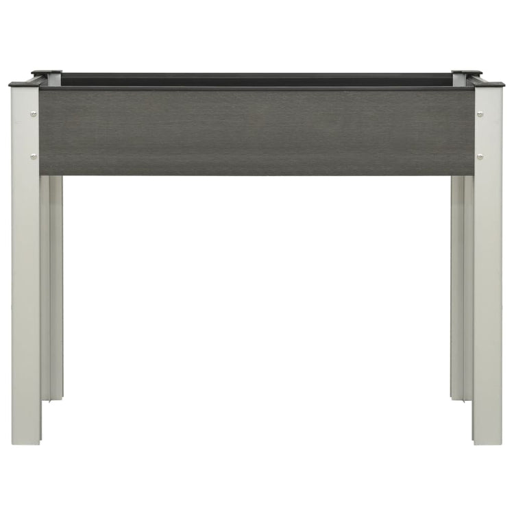 Vidaxl Planter surélevé 100x40x75 cm HKC Gray