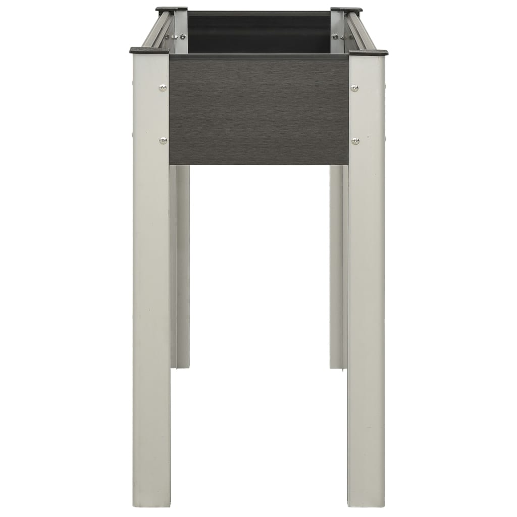 Vidaxl Planter surélevé 100x40x75 cm HKC Gray