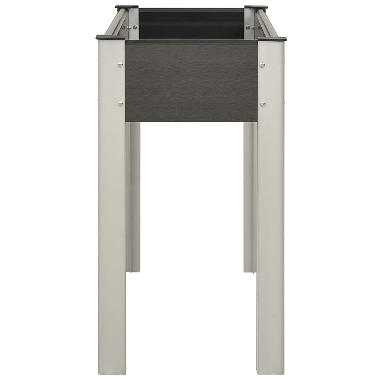 Vidaxl Planter surélevé 100x40x75 cm HKC Gray