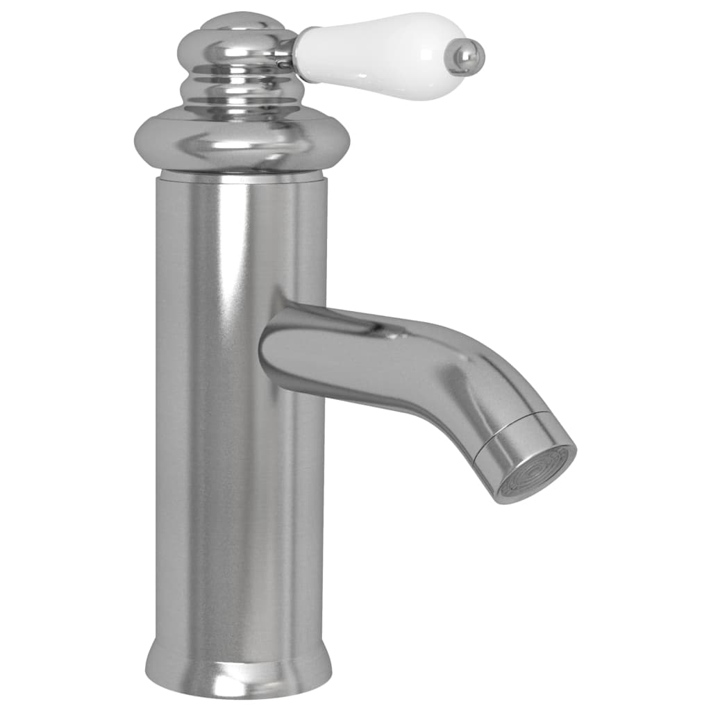 Vidaxl Washbasin Robinet 130x180 mm de couleur argentée
