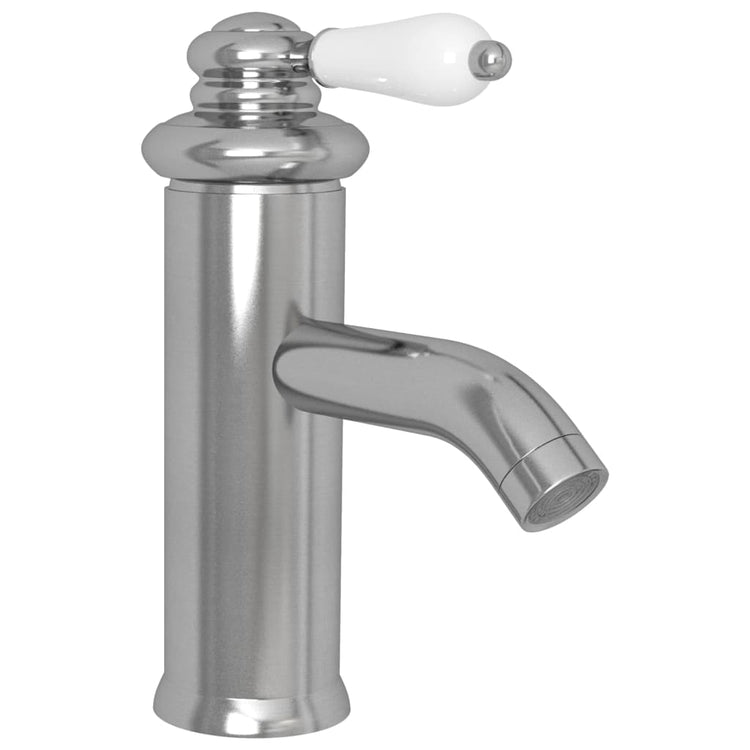 Vidaxl Washbasin Robinet 130x180 mm de couleur argentée
