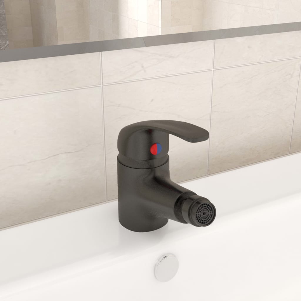 Vidaxl Bidet Valve 13x12 cm Gray